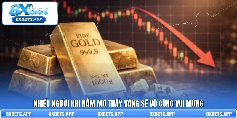 Nhiều người khi nằm mơ thấy vàng sẽ vô cùng vui mừng